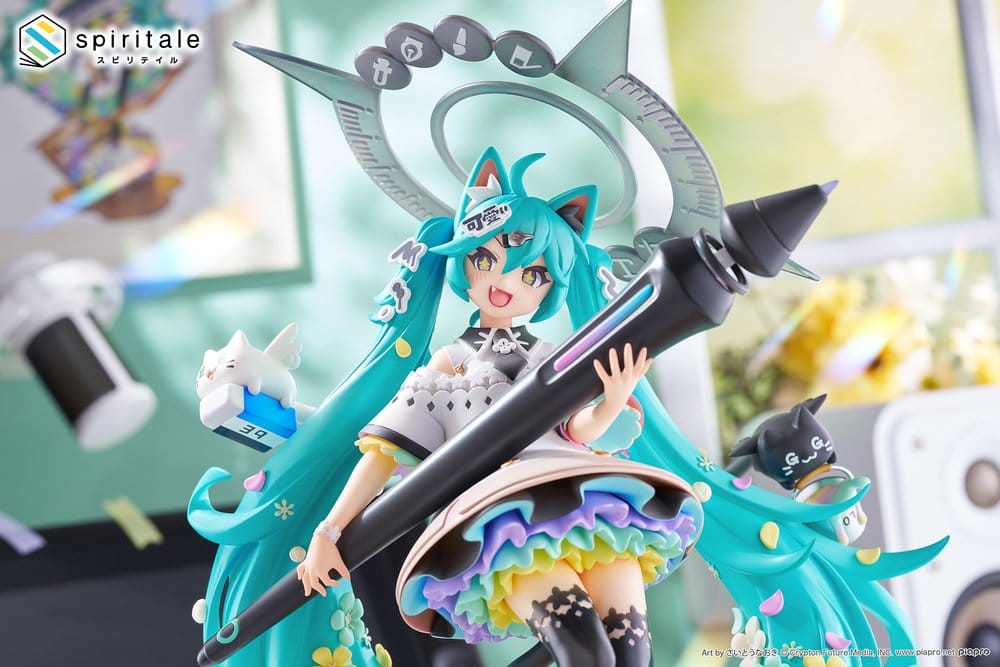 PRE ORDER – 1/7 HATSUNE MIKU × NAOKI SAITO MY FIGURE MAKING! ~ THE PAINTER VER. ~ SCALE FIGURE
