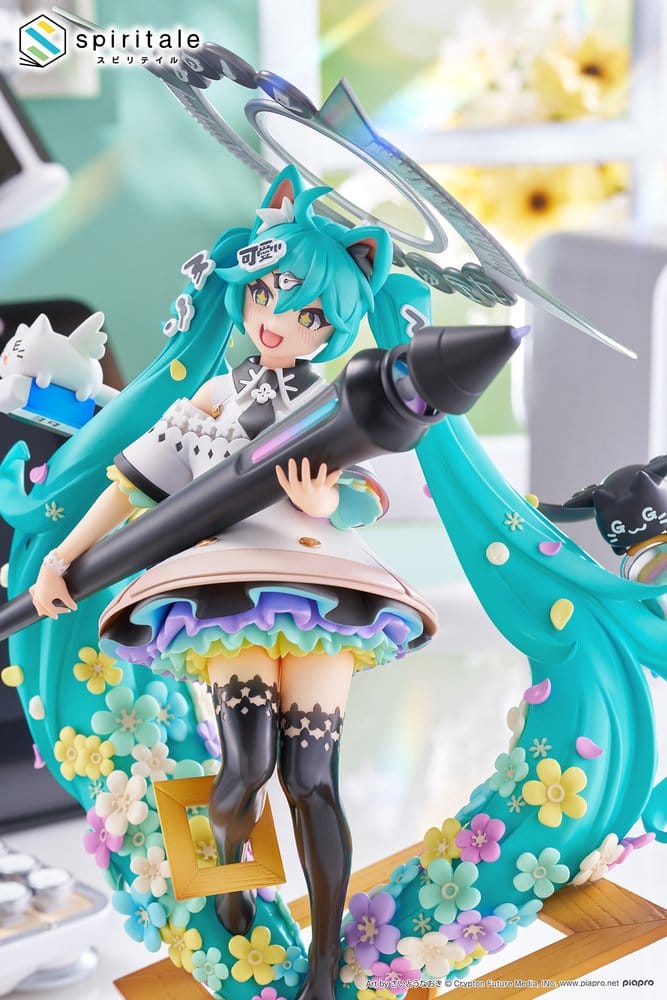 PRE ORDER – 1/7 HATSUNE MIKU × NAOKI SAITO MY FIGURE MAKING! ~ THE PAINTER VER. ~ SCALE FIGURE