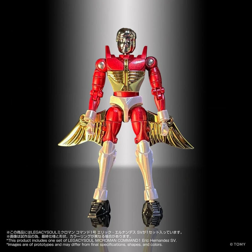 PRE ORDER – LEGACYSOUL MICROMAN COMMAND1 ERIC HERNANDEZ SV