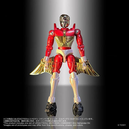 PRE ORDER – LEGACYSOUL MICROMAN COMMAND1 ERIC HERNANDEZ SV