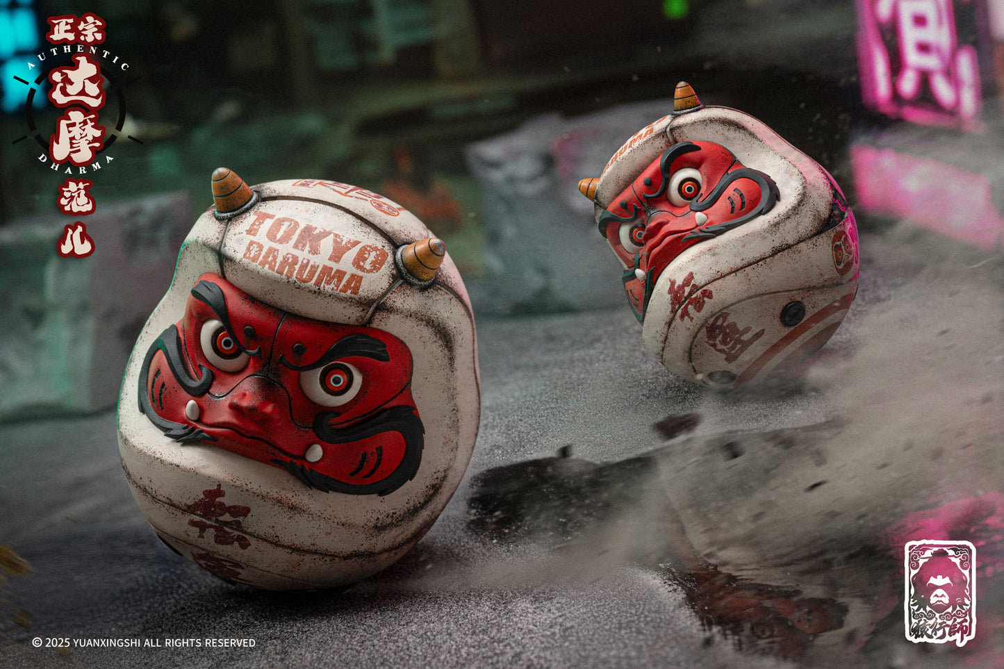 PRE ORDER – YUANXINGSHI STUDIO DM-004 FORTUNE-TURNING DARUMA